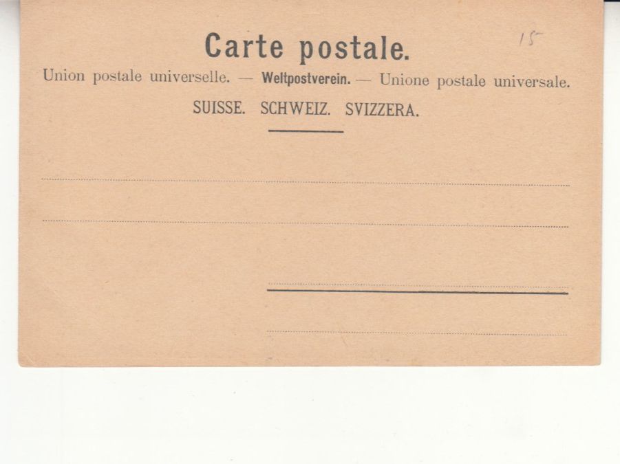 Cartoline postali: Bern ca. 1900 – Usato da Bürglen TG venduto da StampGraf 1