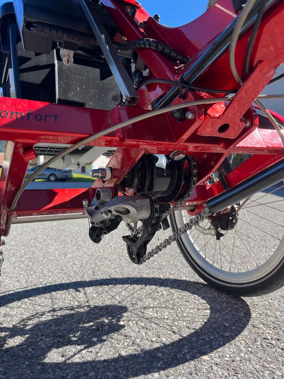 Vélos: Liegevelo mit elektrischem Antrieb – D'occasion à Versam par vanbiesenostertag 5