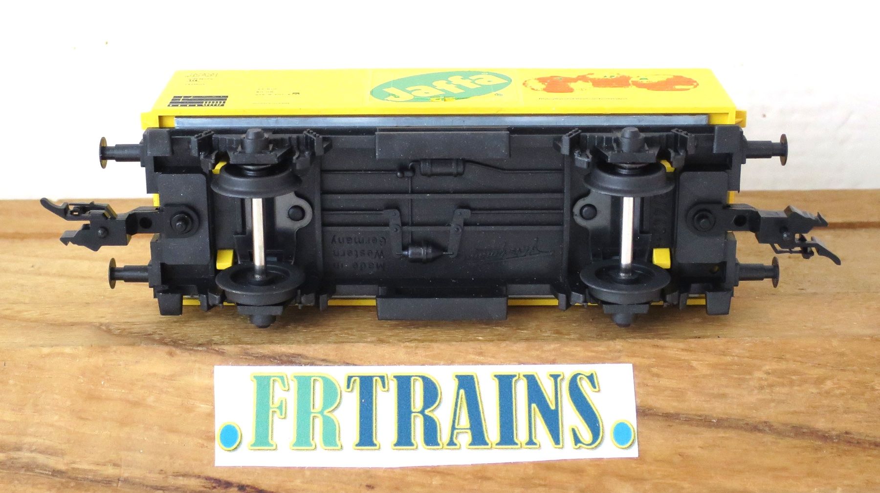 Fleischmann Modellini di ferrovie: FLEISCHMANN 5043 DB WAGON COUVERT JAFFA – Usato da Gland venduto da FRtrains 3