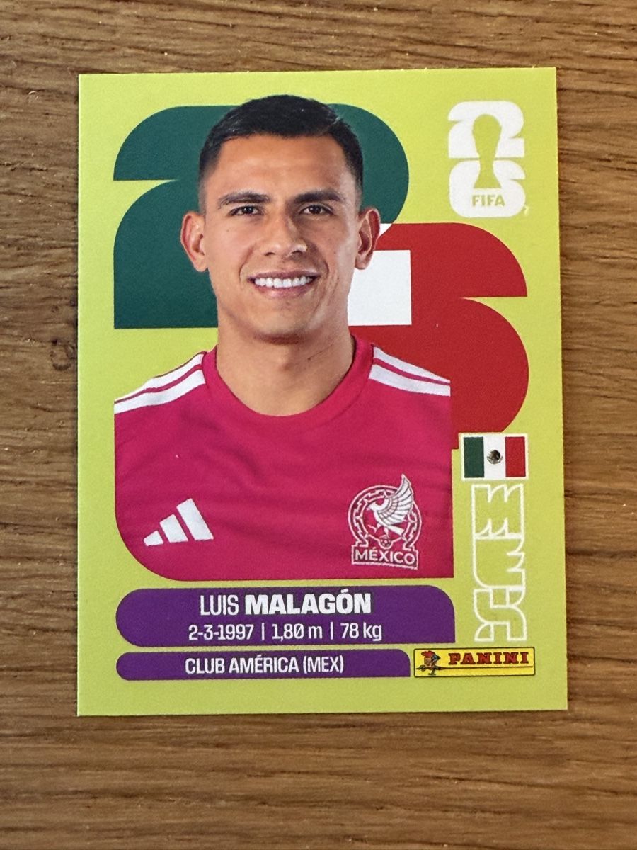 Panini Carte collezionabili: Panini WM 2026 Malagon MEX 2 – Nuovo (secondo la descrizione) da Reinach BL venduto da Pepe2412