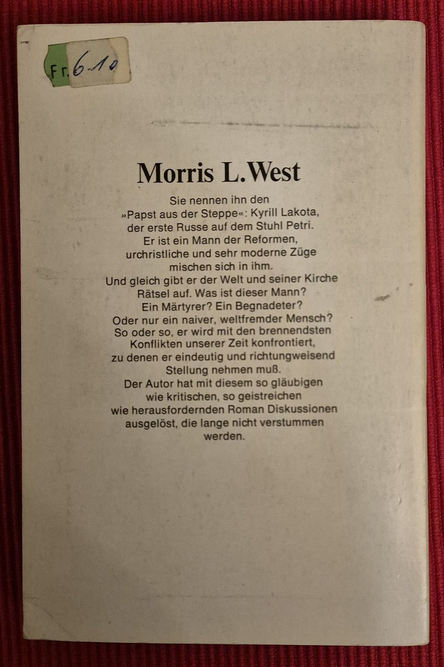 Libri: Verfilmte Romane II / 4 Bücher – Usato da Chur venduto da dluli 8