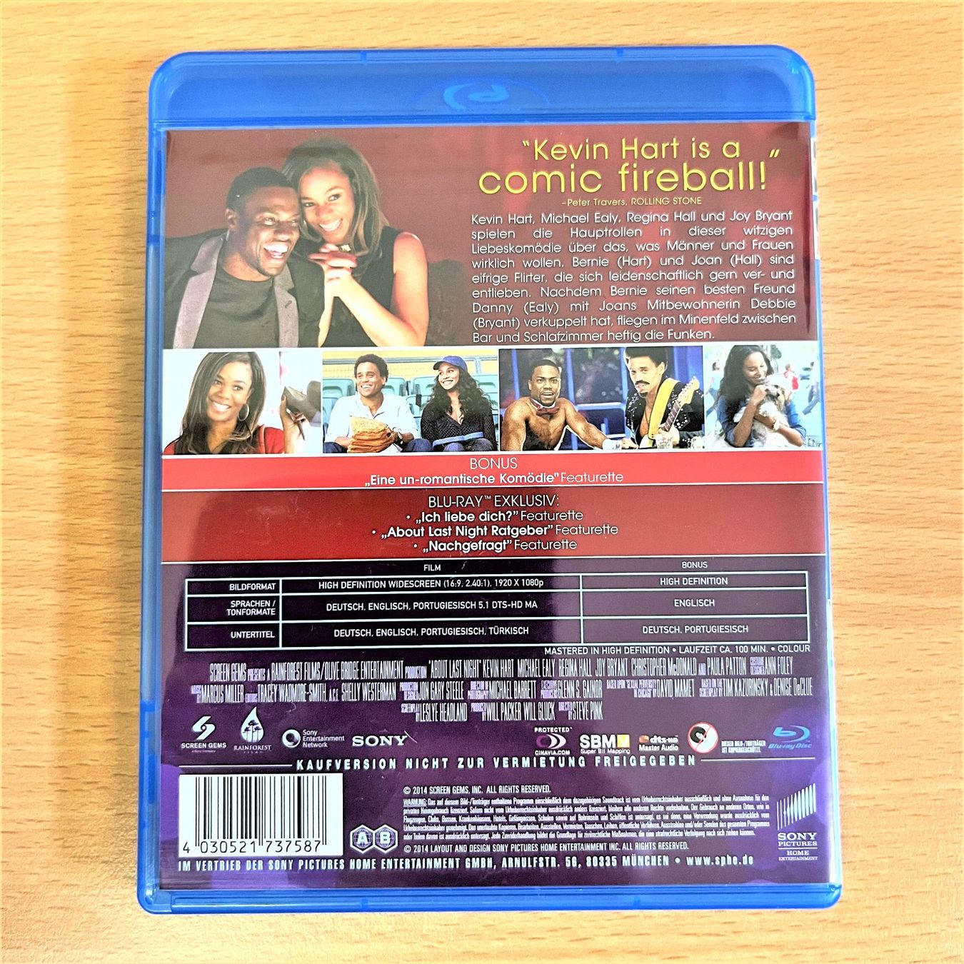 Tutti i DVDs: Blu-ray - About Last Night – Usato da Amlikon-Bissegg venduto da allerlei-versand 2