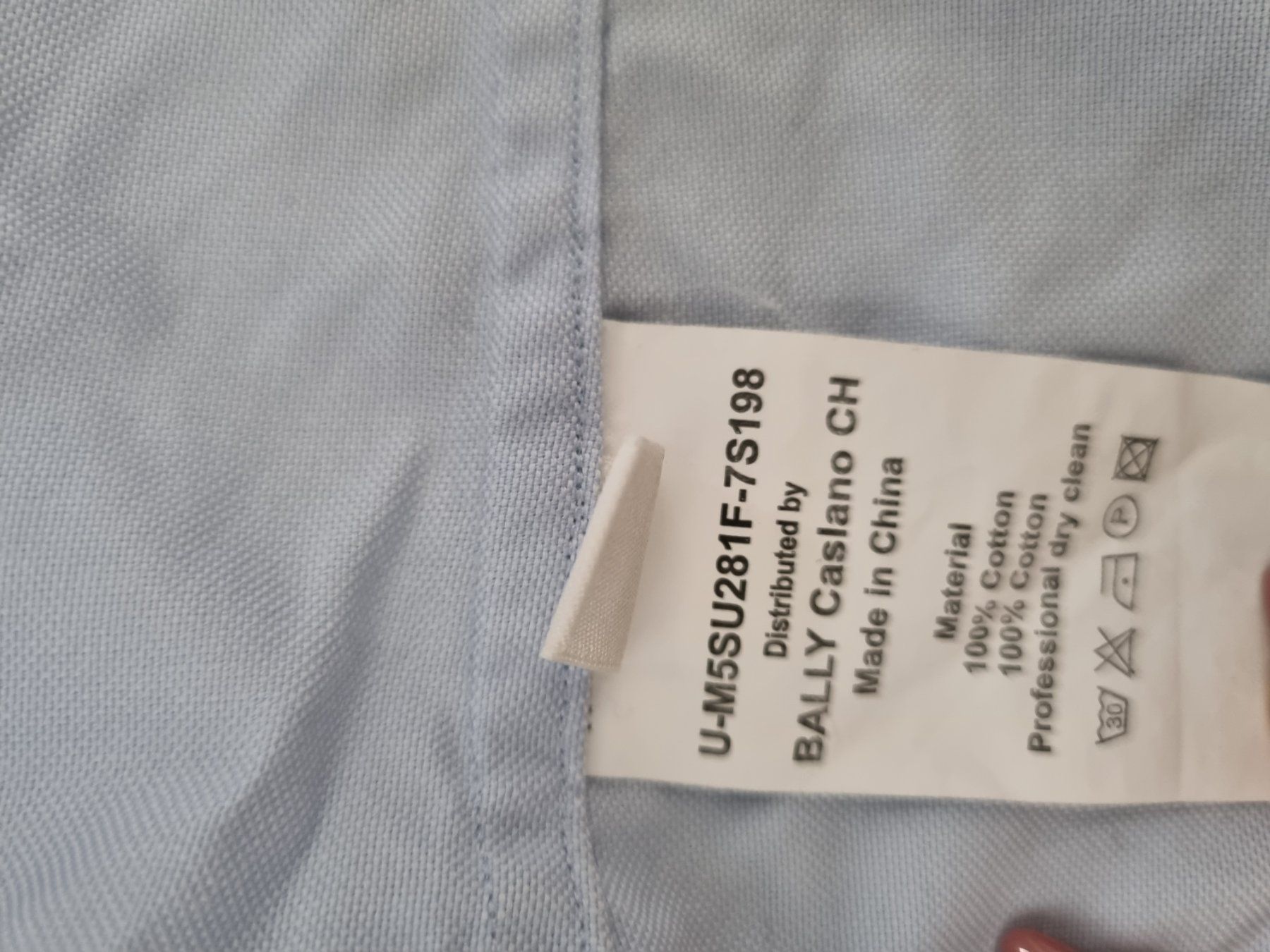 Bally Camicie: Hellblaue Bally Herren Hemd Gr 36 – Usato da Bassersdorf venduto da Sandy456 4