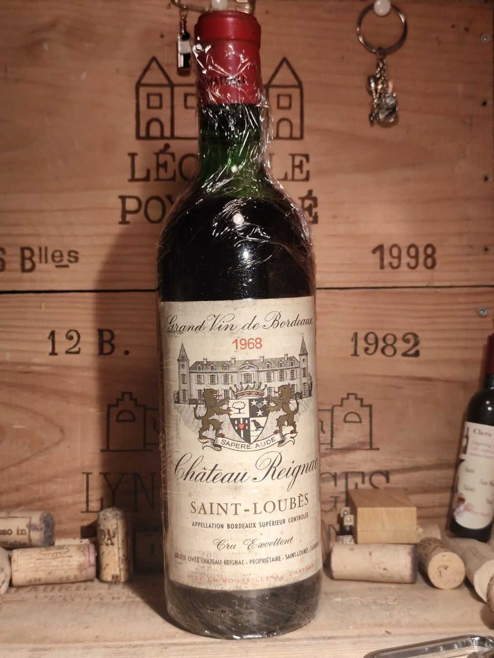 Vino: 1968 Chateau Reignac Cru Excellent – Usato da Büsserach venduto da Vintage-vins 1