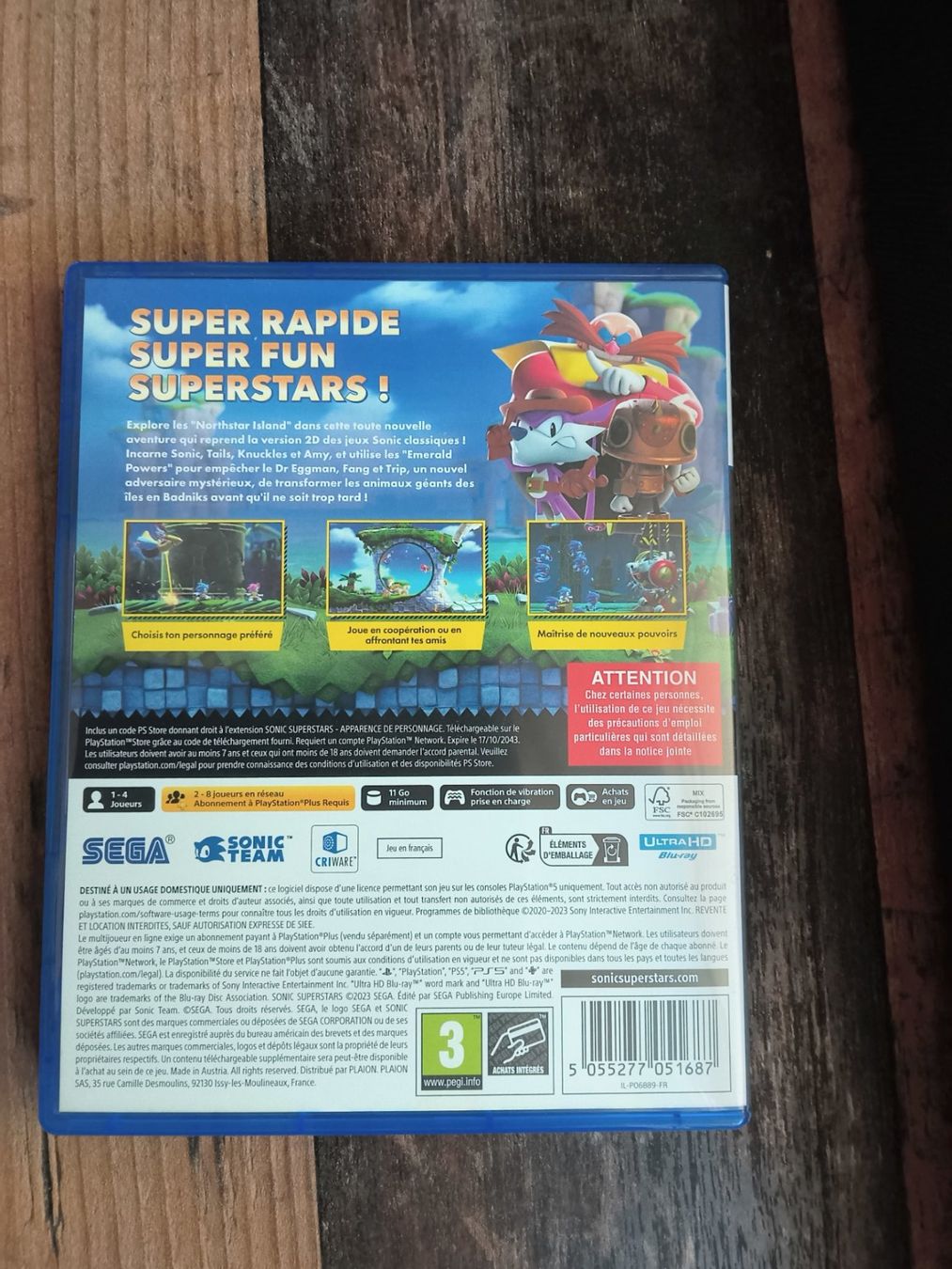 Sony Giochi: Jeu Playstation 5 Sonic superstars – Usato da Renens VD venduto da klovir 1