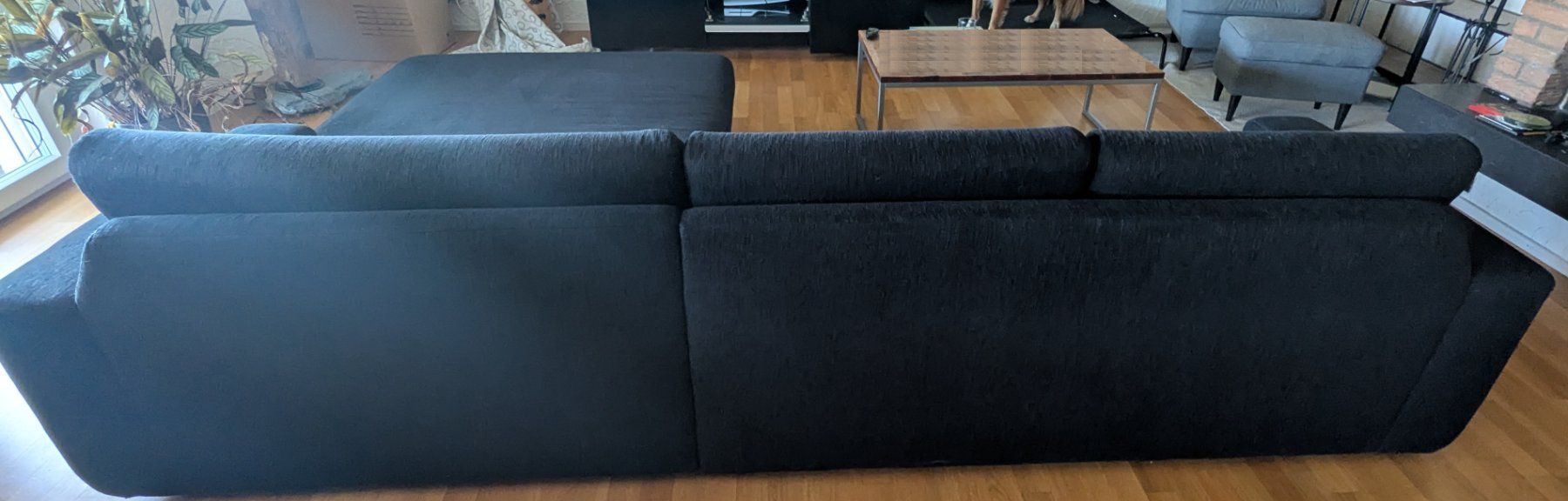 Divani: Schwarzes Stoffsofa – Usato da Luzern venduto da ram_bt87 2