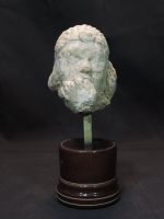 antiker, römischer Steinkopf, Fragment, Sammlerstück