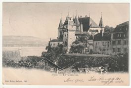 AK Nyon, le château 1902