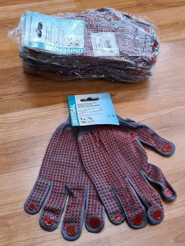 Altri accessori da uomo: 10 Paar Noppenhandschuhe Grösse L – Nuovo e nell'imballaggio originale da Kehrsatz venduto da lar_fsw9