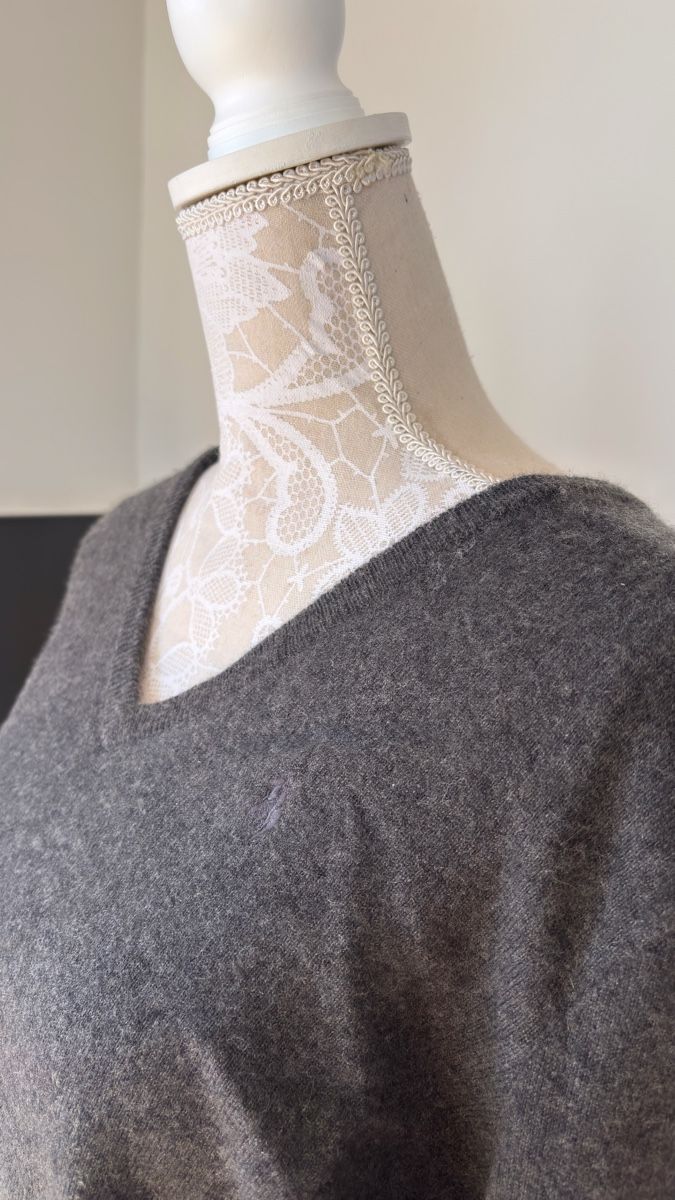 Ralph Lauren Pullover & Sweatshirts: Ralph Lauren 100% Kaschmir Pullover Grau, Gr. M, Top Zustand – Gebraucht aus Ramsen von Myclothesforu 1