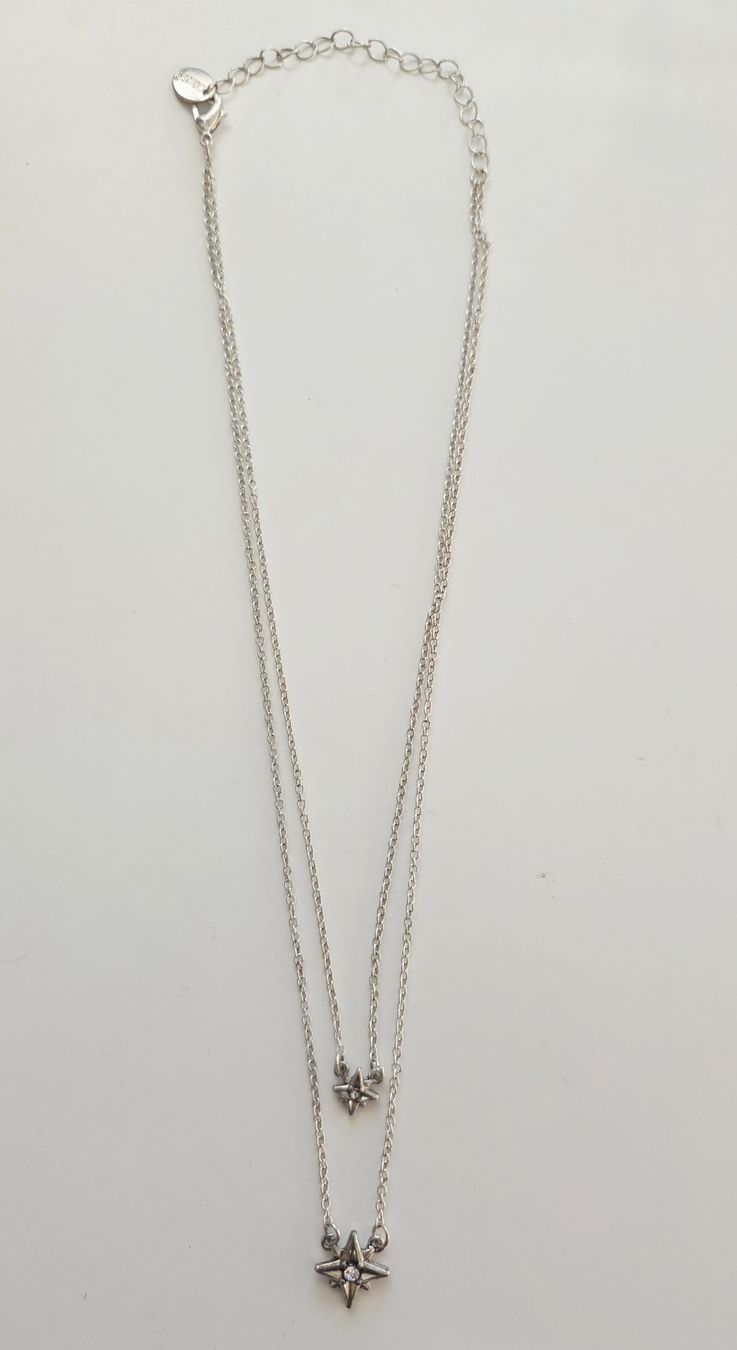 Catenine: Collana Doppia Claire's con Stelle e Punti Luce – Usato da Porza venduto da fra_c8qj