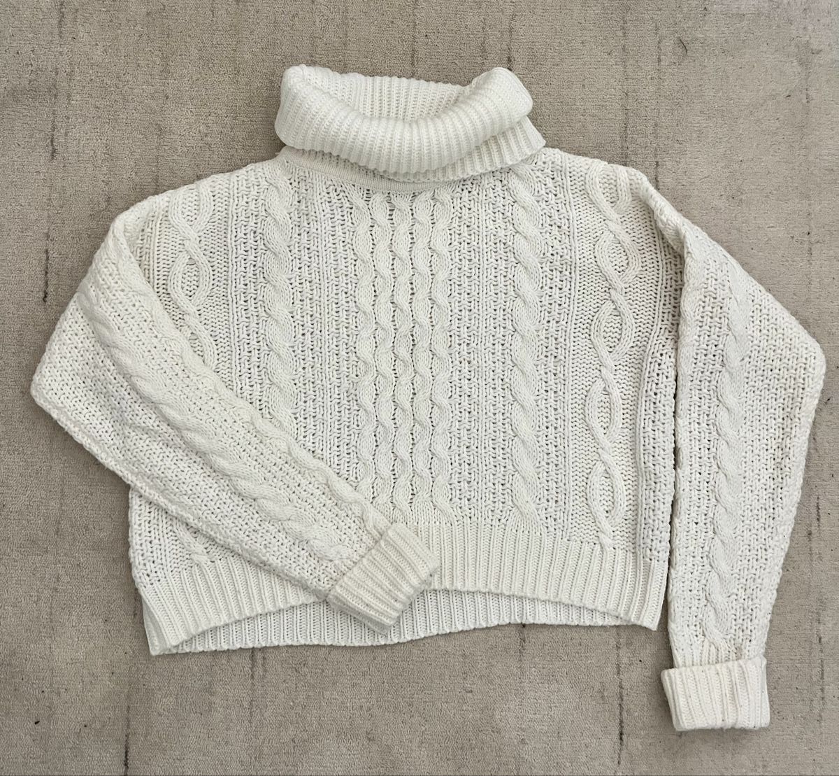 Pullover & Sweatshirts: Pull court col roulé blanc, S/M – Neu (gemäss Beschreibung) aus Aigle von sow_m7gm 2
