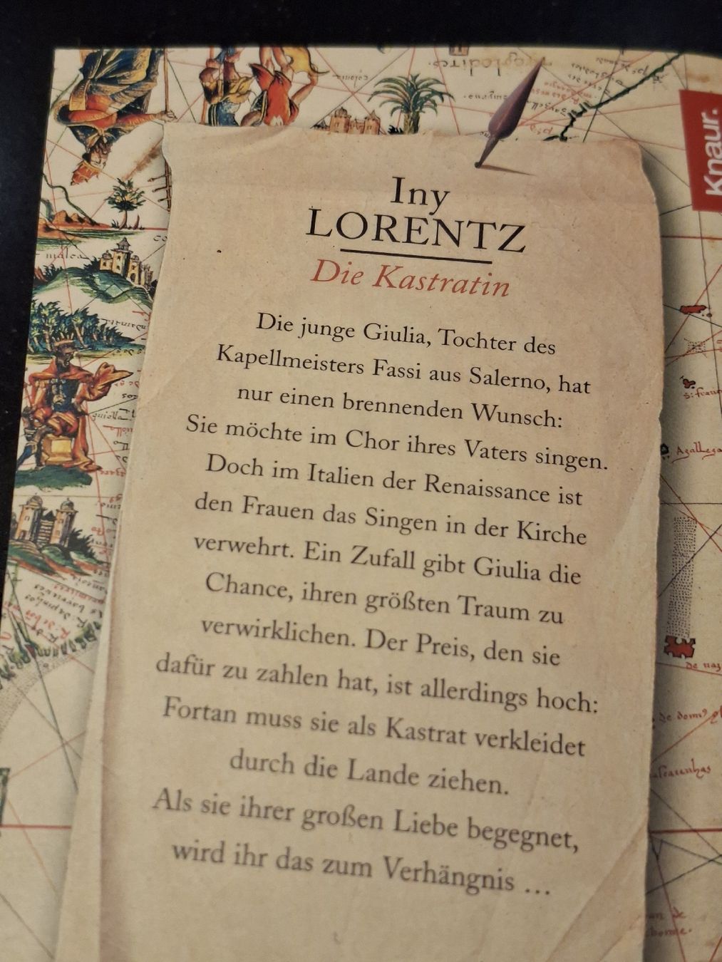 Libri: Iny Lorenz, Die Kastratin, Taschenbuch  – Usato da Grindelwald venduto da carro5 1