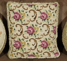 edles Vintage Gobelin Kissen (3)