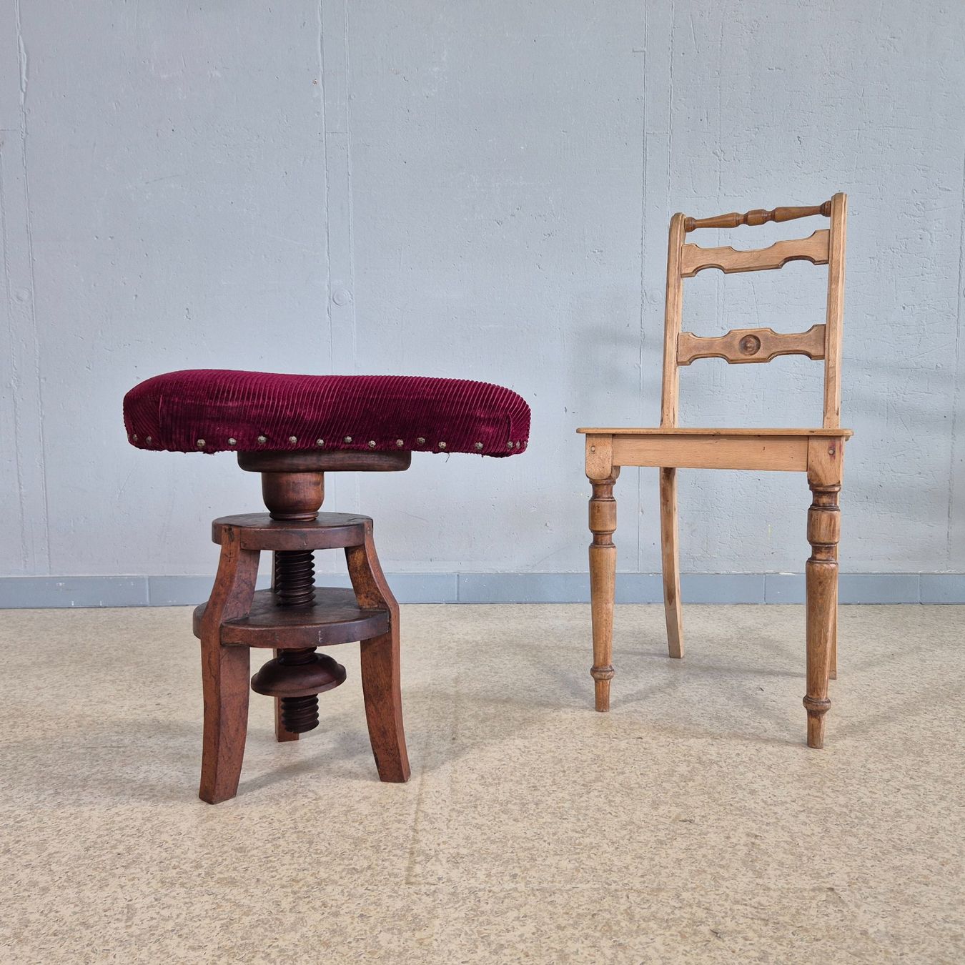 Sgabelli: Antik Piano Stool Klavierhocker Sattelhocker Hocker – Usato da Nottwil venduto da Wondewa-Shop 7