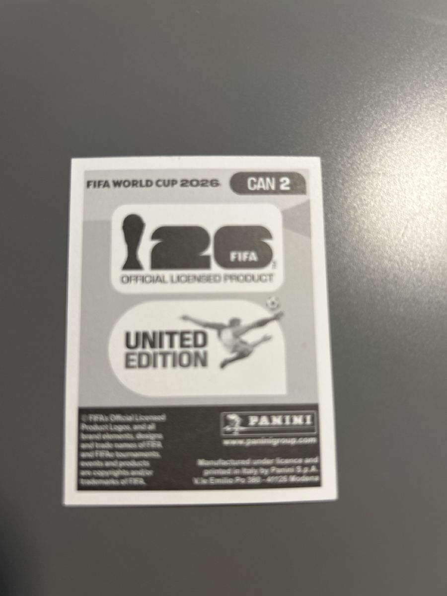 Panini Sammelbilder & Trading cards: Panini FWC 2026- CAN 2 Dayne St. Clair – Neu (gemäss Beschreibung) aus Boniswil von sim_7zhp 1