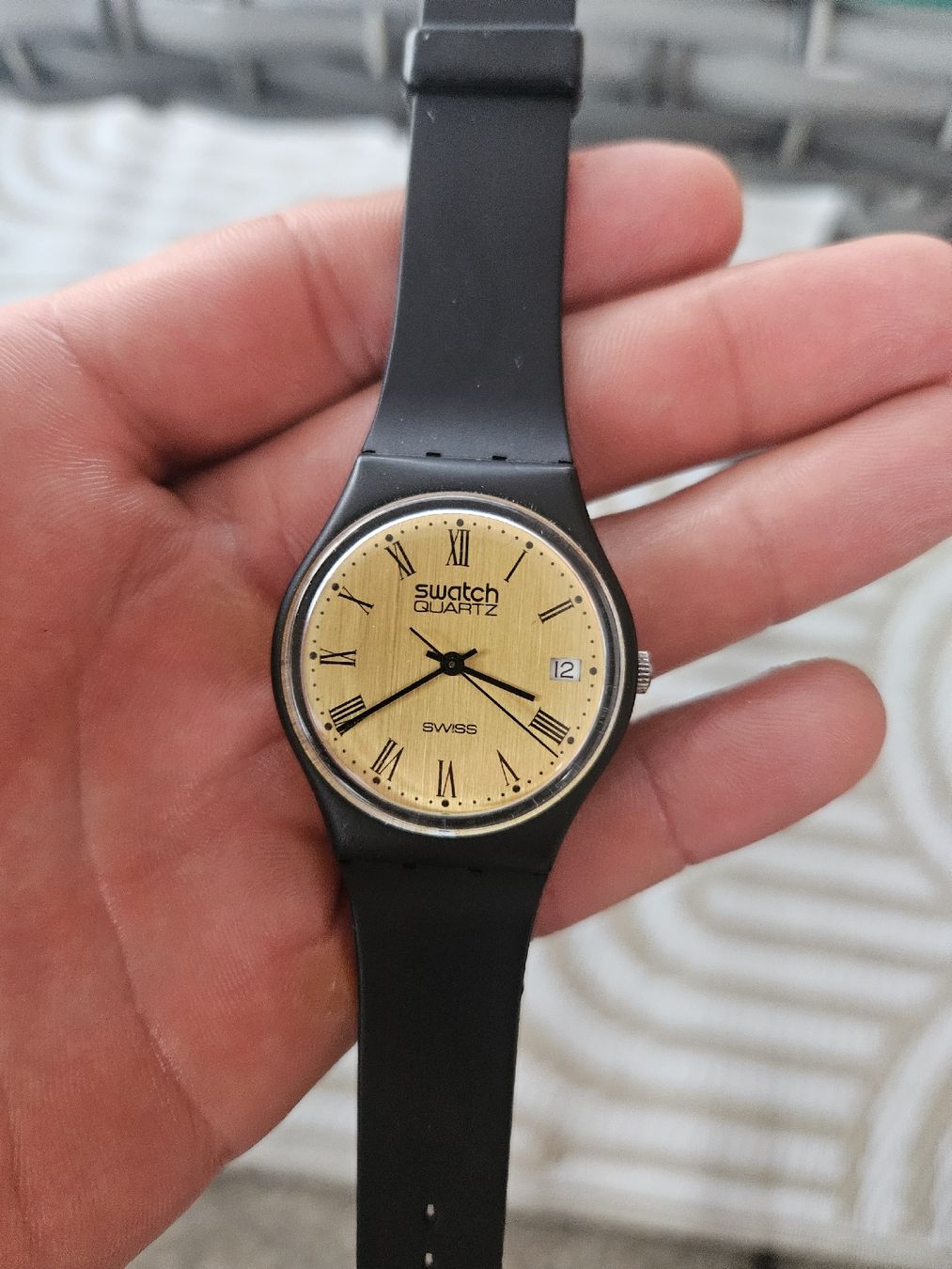 Swatch Uhren: Vintage Swatch GB402 1983 Selten – Gebraucht aus Rickenbach b. Wil von nic_8ljr