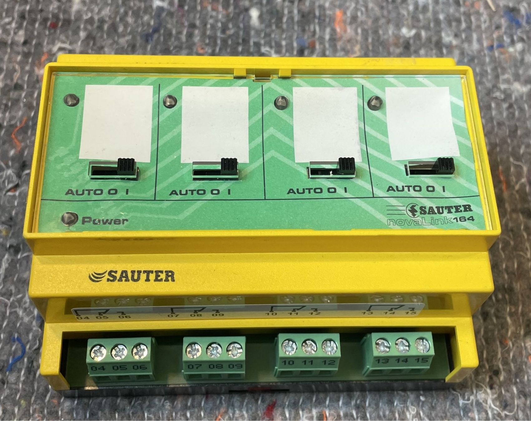 Sistema di controllo: 5 mal Sauter Feldmodul EY-FM164F001 moduLink 164 – Usato da Mörigen venduto da Q4 1