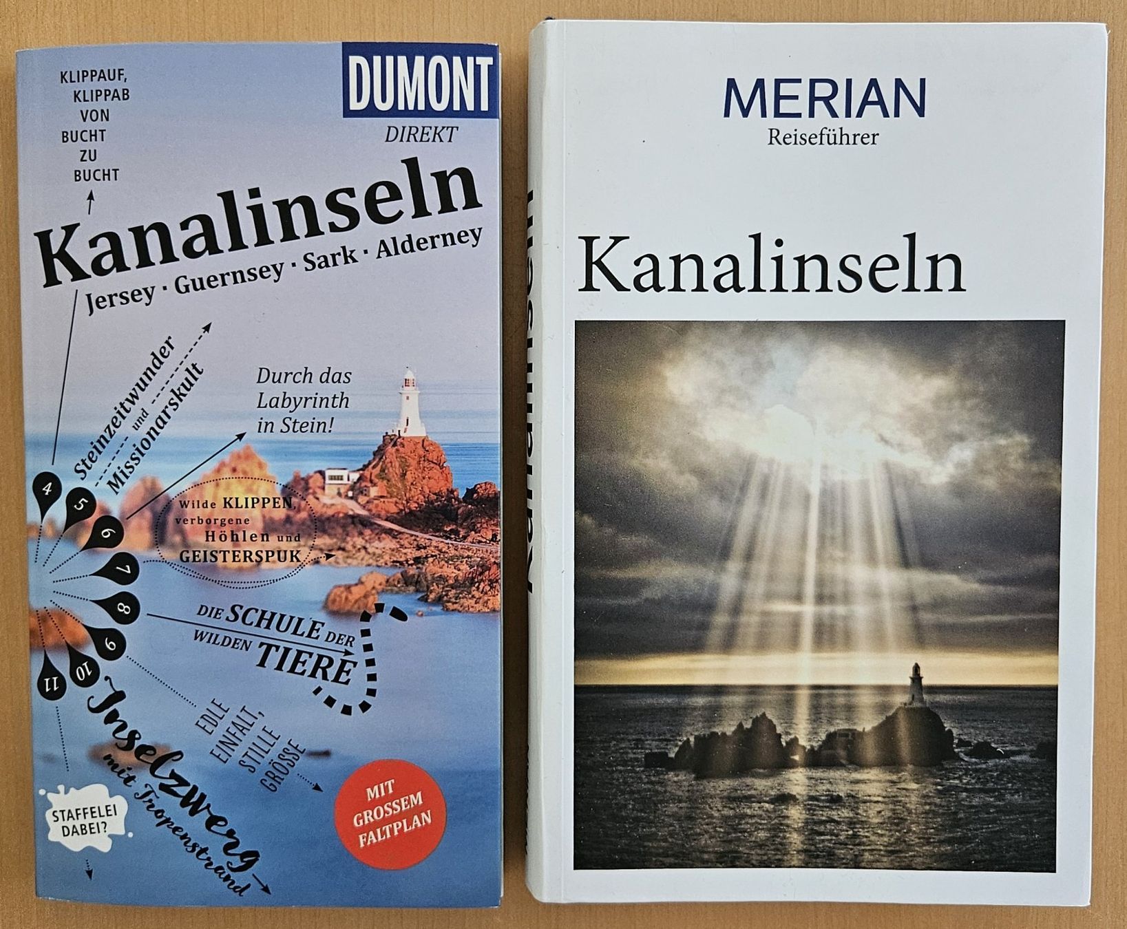 Libri: 2 Reisebücher Kanalinseln – Usato da Schaffhausen venduto da asyouwestley