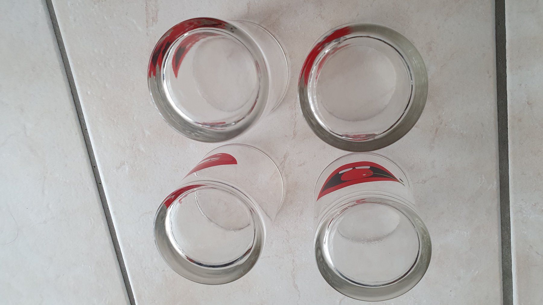 Bicchieri: 4 schöne Trinkglas set – Usato da Winterthur venduto da Ywan1 1