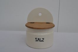 Vintage Salzdose Wanddekoration