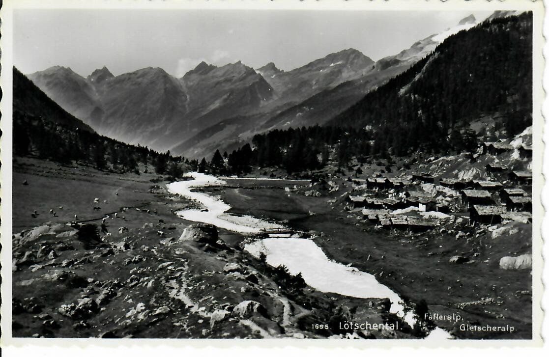 Cartoline postali: Fafleralp Lötschental – Usato da Hochdorf venduto da Ziegel-16