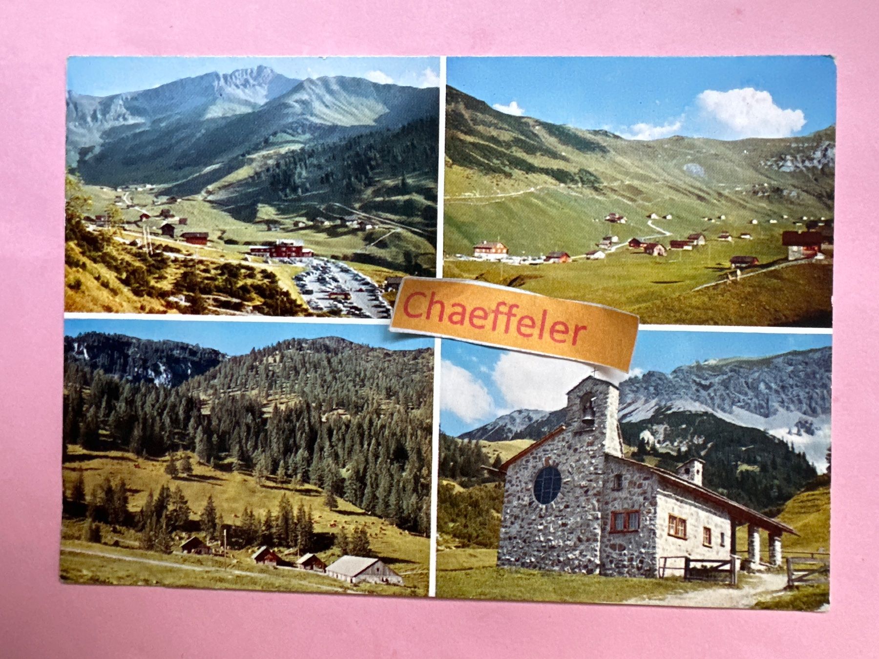 Cartes postales: Malbun mit Augstenberg. Ich – D'occasion à Zürich par Chaeffeler