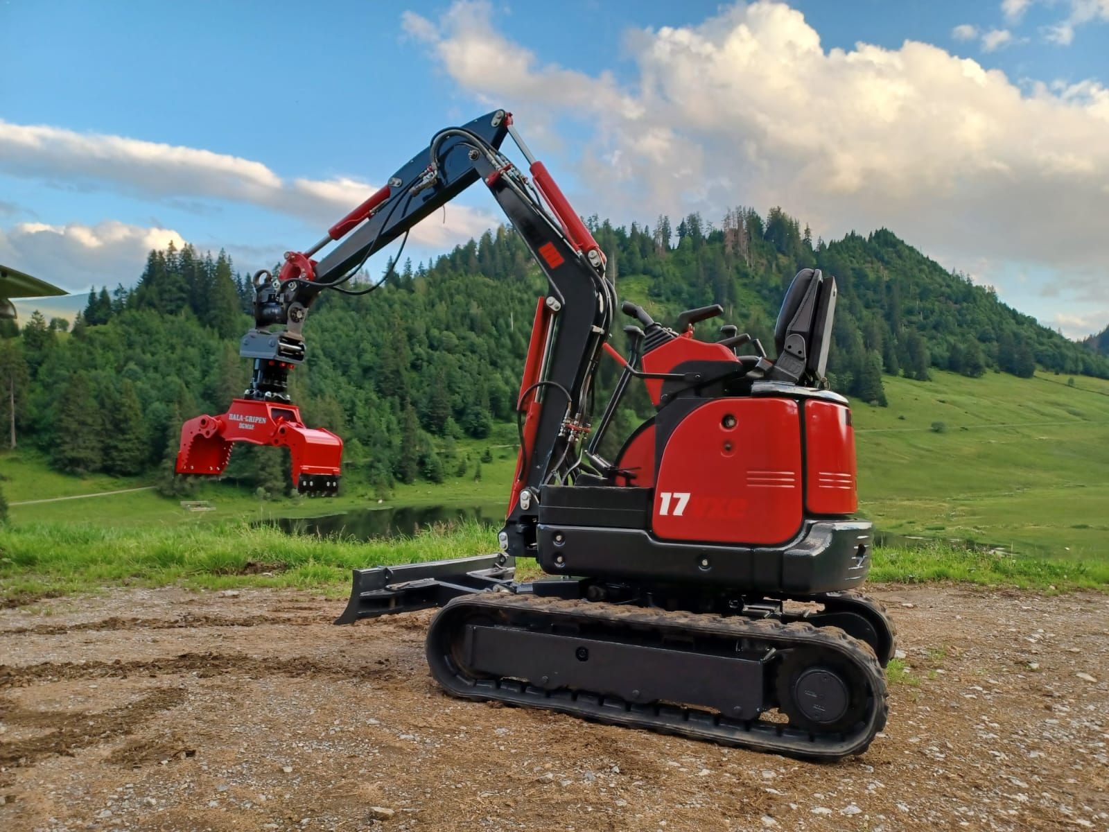 Menzi Muck Escavatori: Bagger Menzi IHI 17 vxe – Usato da Stein SG venduto da PerleR99 1