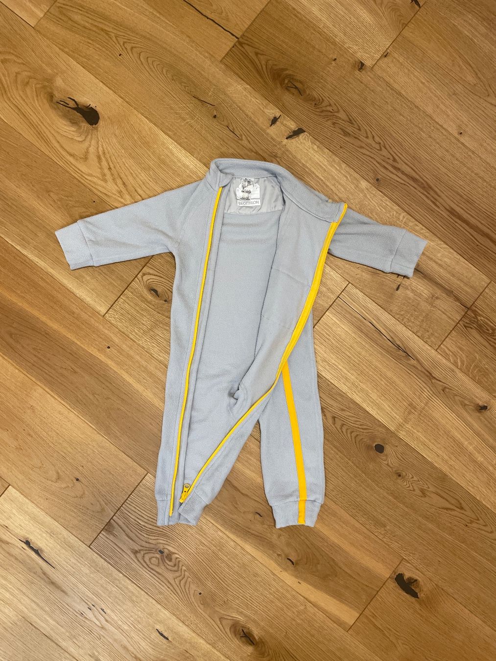 Decathlon Completi: Fleece Overall Winter Grau, Grösse 82 – Usato da Riedt b. Erlen venduto da f.brown 1