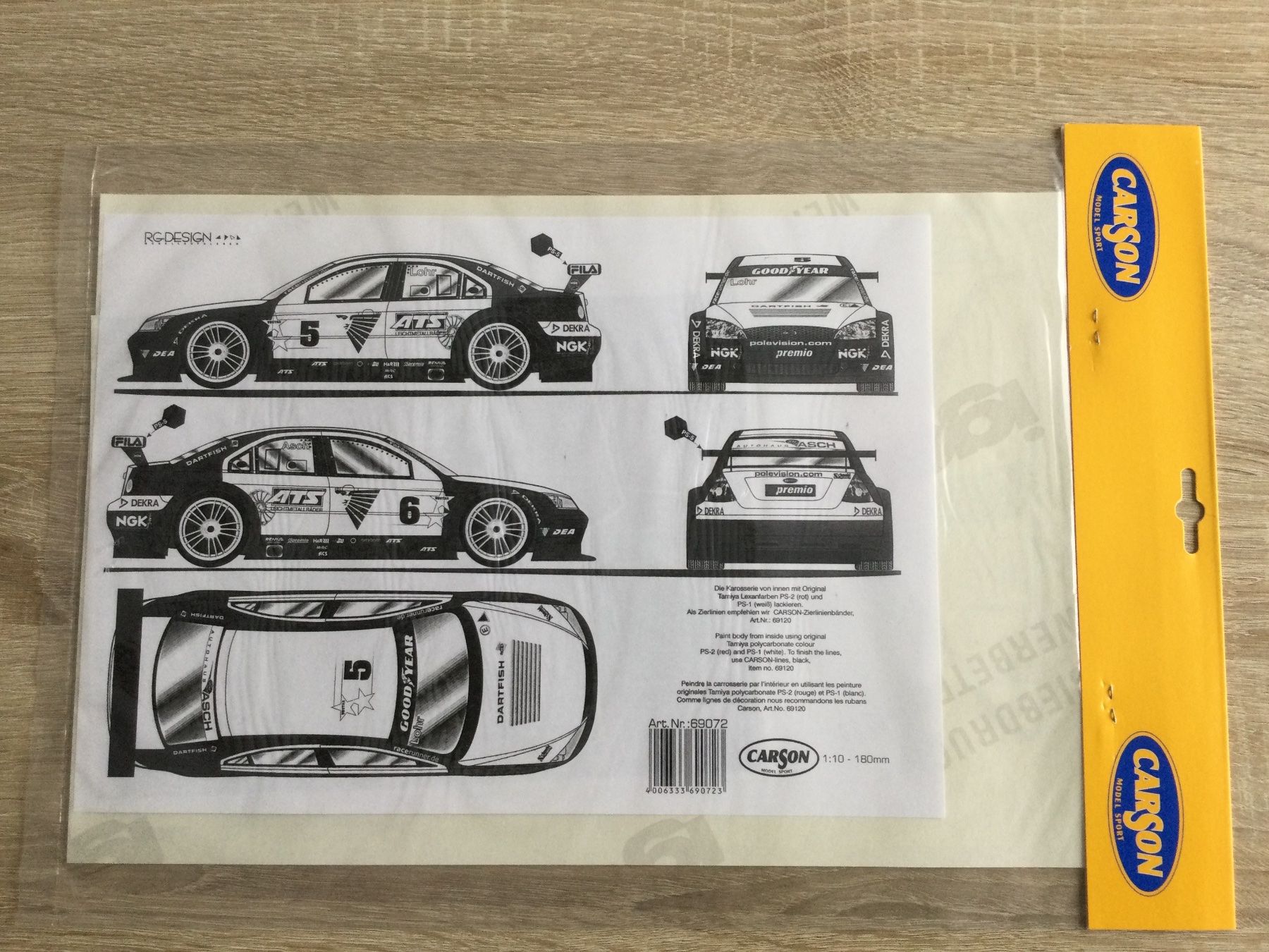 Tamiya Modellismo RC: Carson Ford Kleber 1:10 Tamiya – Usato da Mezzovico venduto da Herbie53