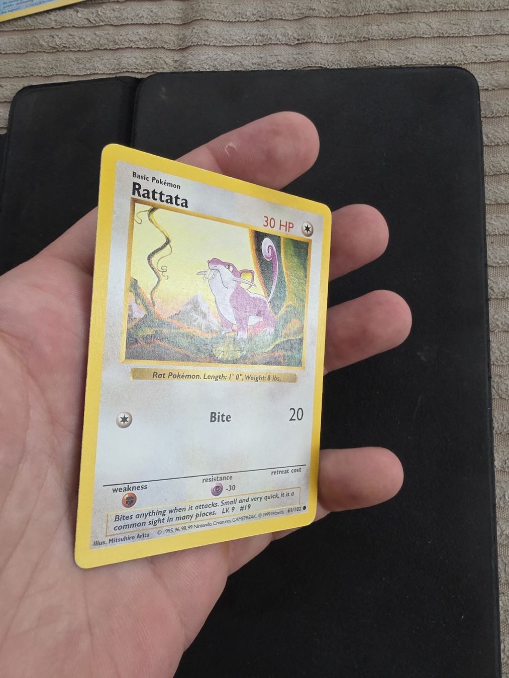 Pokémon Sammelbilder & Trading cards: Pokémon Karte Rattata Base Set Shadowless – Gebraucht aus oberbuchsiten von thug4 1