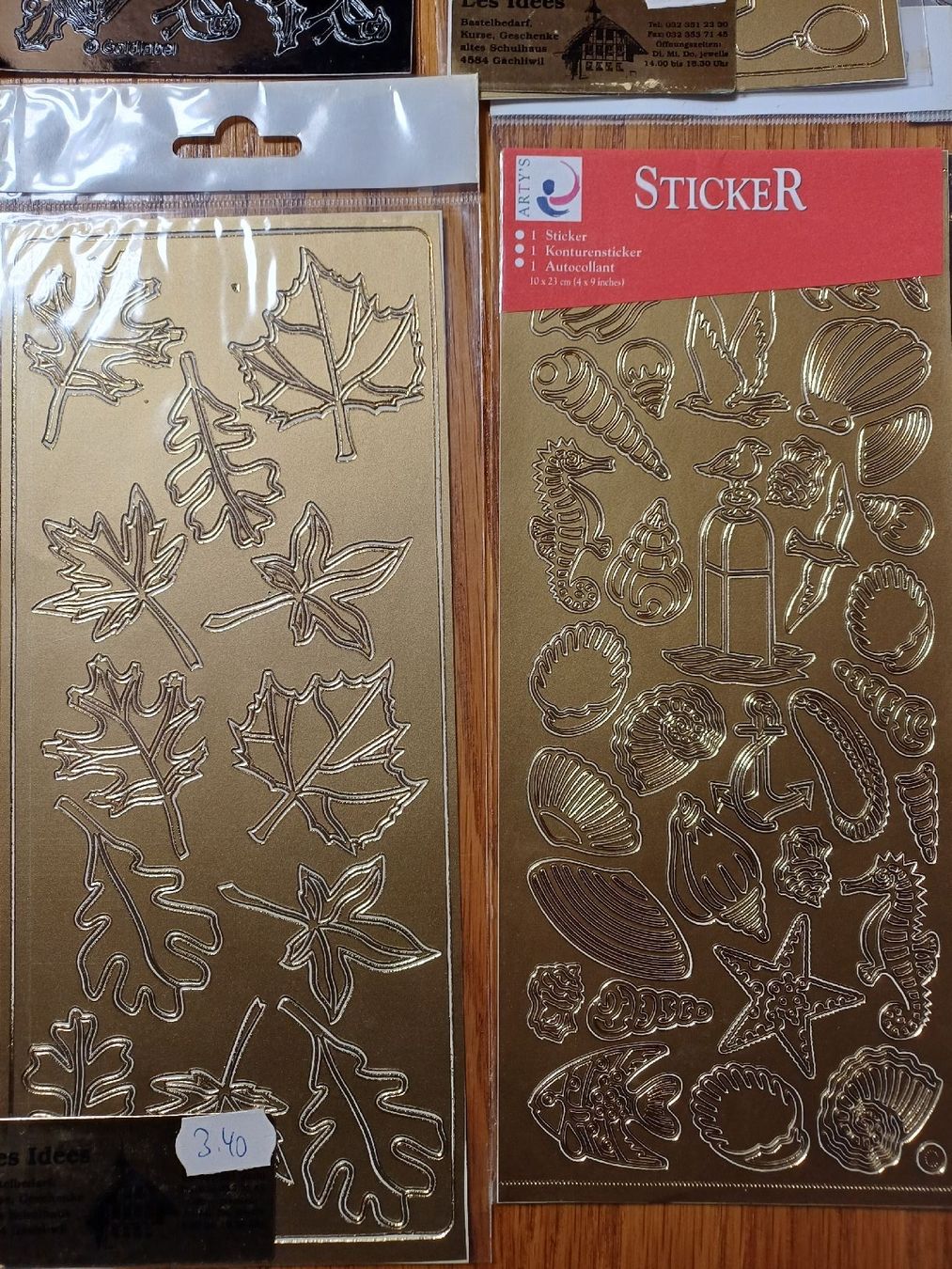 Aufkleber: 8 Bögen Klebesticks – Neu (gemäss Beschreibung) aus Gächliwil von lesidees 2