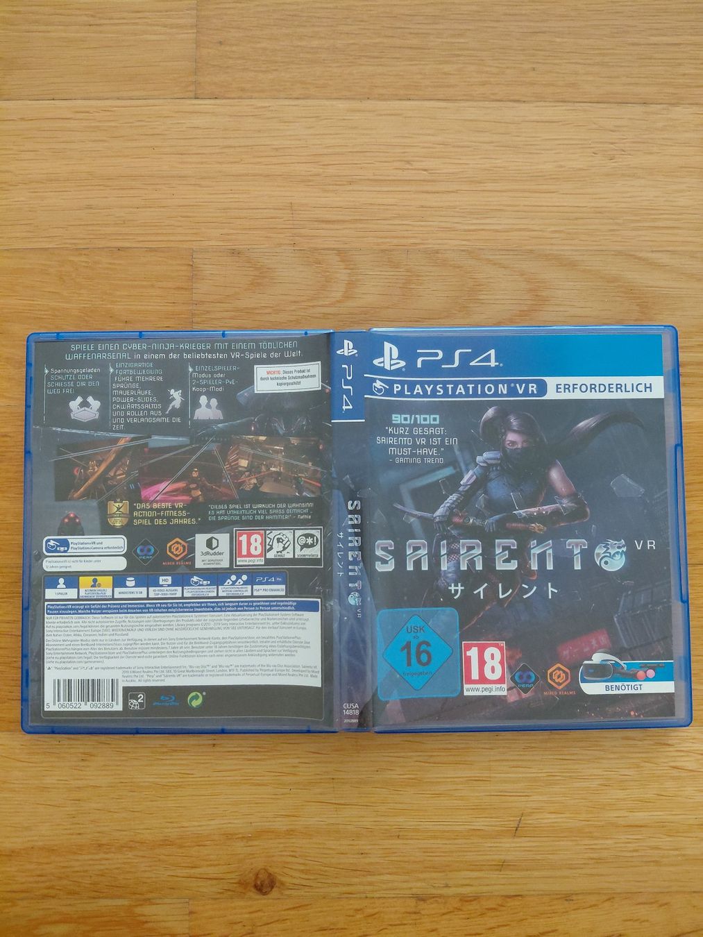 Sony Spiele: VR Sairento PS4 – Gebraucht aus Oberwil BL von kah_s55q 4