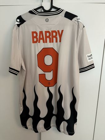 Fussball Trikot FC Basel 1893 Barry 9 Grösse XL