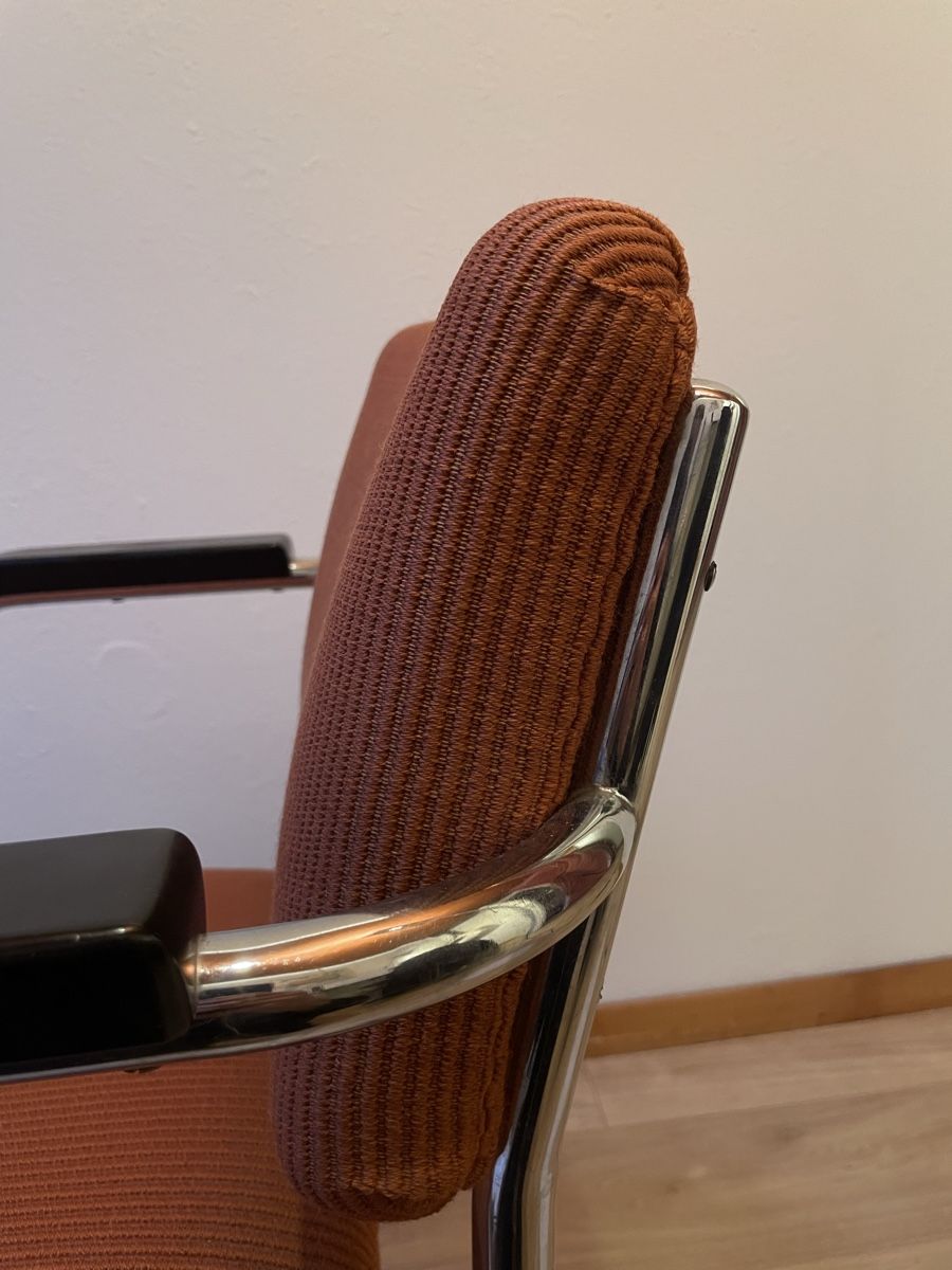 Sessel: Vintage Armchair Freischwinger Designer Möbel – Gebraucht aus Zürich von Rollladen 5