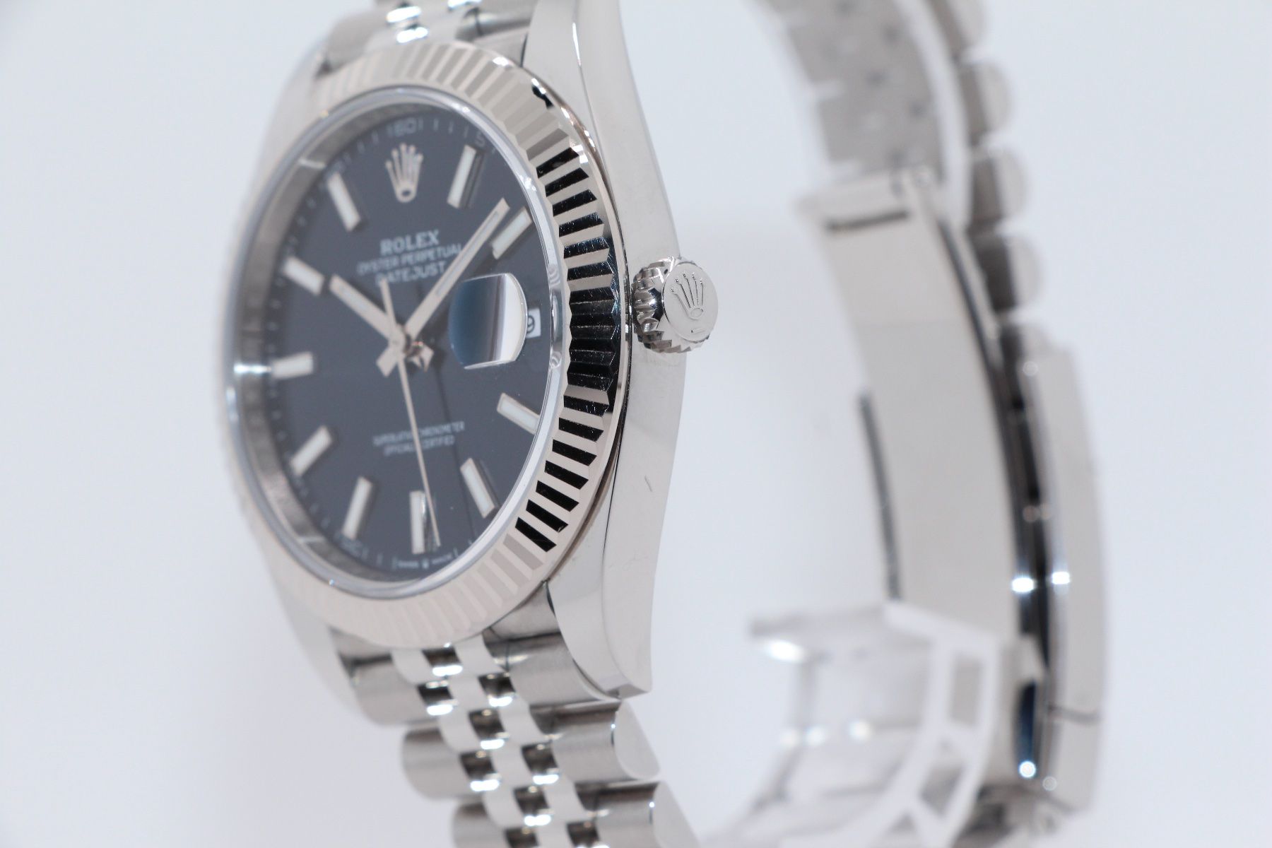 Rolex Orologi: Rolex Datejust 41 Blau Jubilee Ref. 126334, Full-Set – Usato da Zug venduto da eMDi_Collection 1