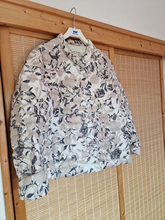 Fuchs & Schmitt Steppjacke Blumenmuster Grösse 46, leicht 
