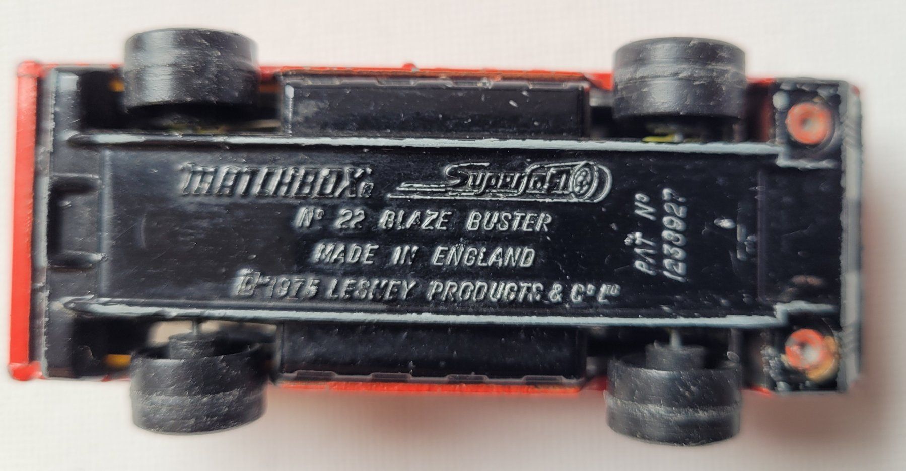 Matchbox Modellini d'auto: MATCHBOX SUPERFAST – BLAZE BUSTER - 1975 – Difettoso da Neftenbach venduto da Mador6 5