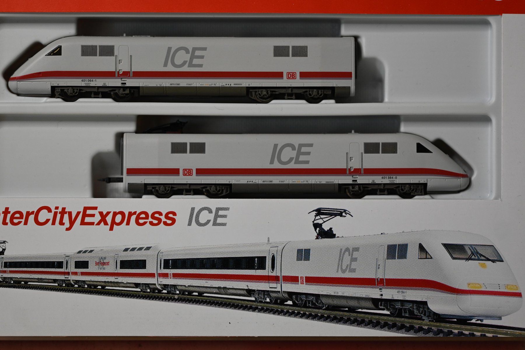 Fleischmann Trains électriques: Fleischmann Piccolo N 7440 ICE  Zugset mit OVP , läuft – D'occasion à Laupen ZH par Zmoewe 1