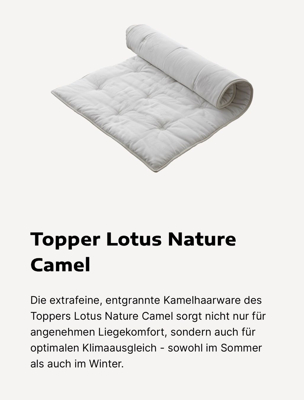 Matratzen: Matratzen Topper SCHRAMM – Neu (gemäss Beschreibung) aus Bern von OASch