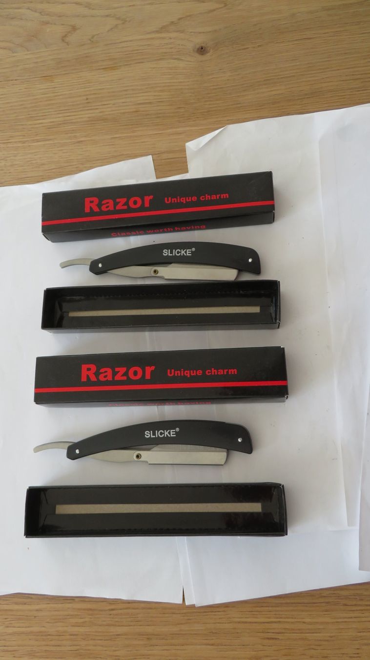Rasoi & Lamette da barba: Rasiermesser Razor 2 Stück neu – Nuovo e nell'imballaggio originale da Wetzikon ZH venduto da morda1954