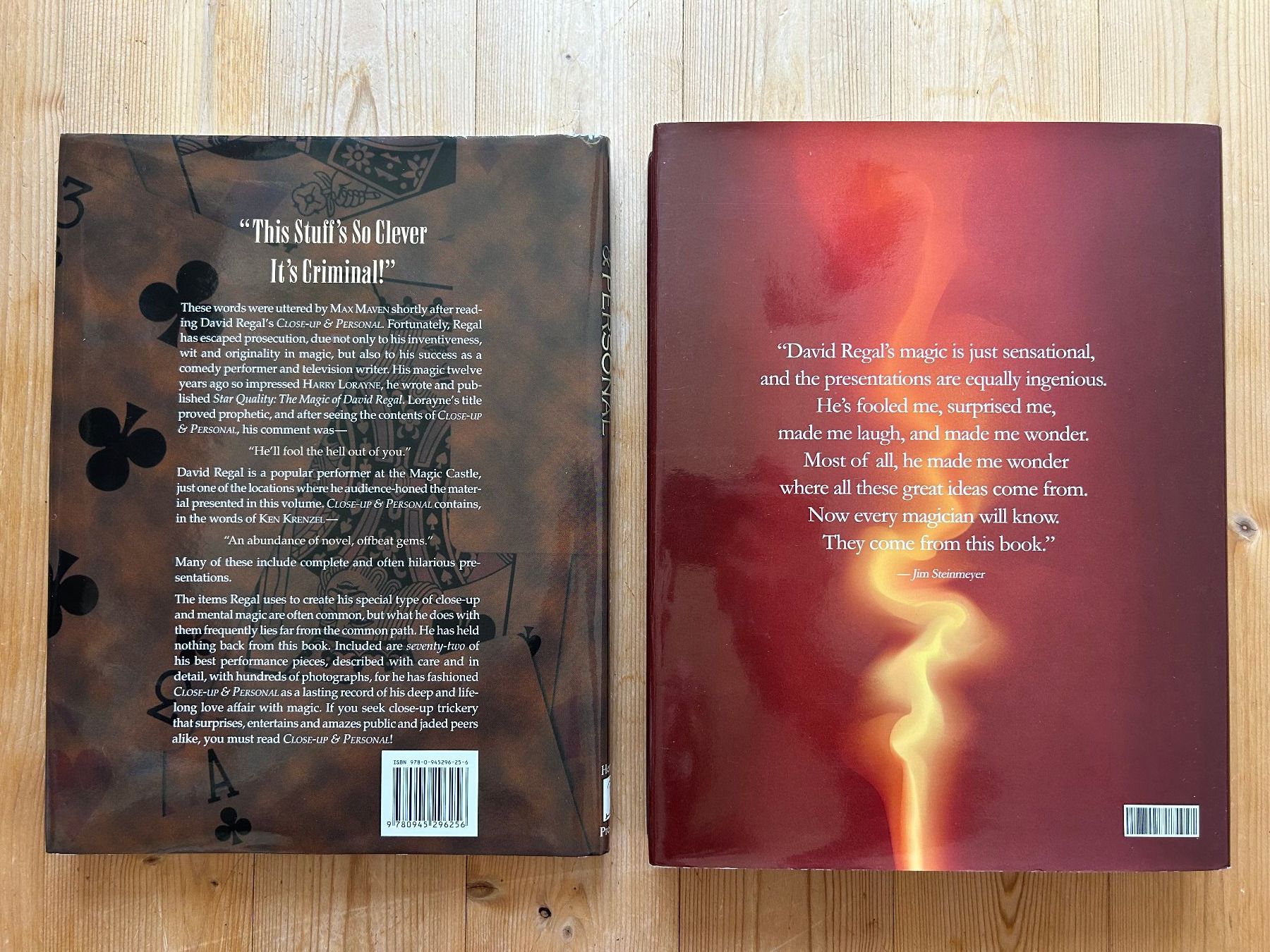 Libri: David Regal - Close Up & Personal / Approaching Magic – Usato da Himmelried venduto da rasmus67 1