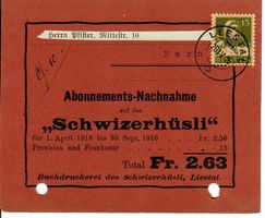 Abo NN  "Schwizerhüsli" Liestal