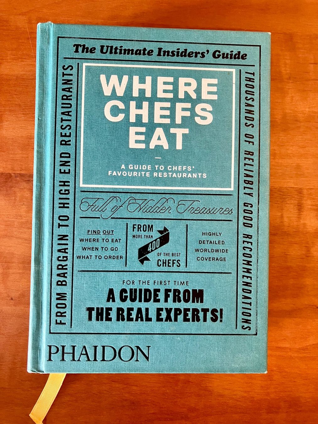 Libri: "Where chefs eat" – Usato da Zürich venduto da mou_j96c
