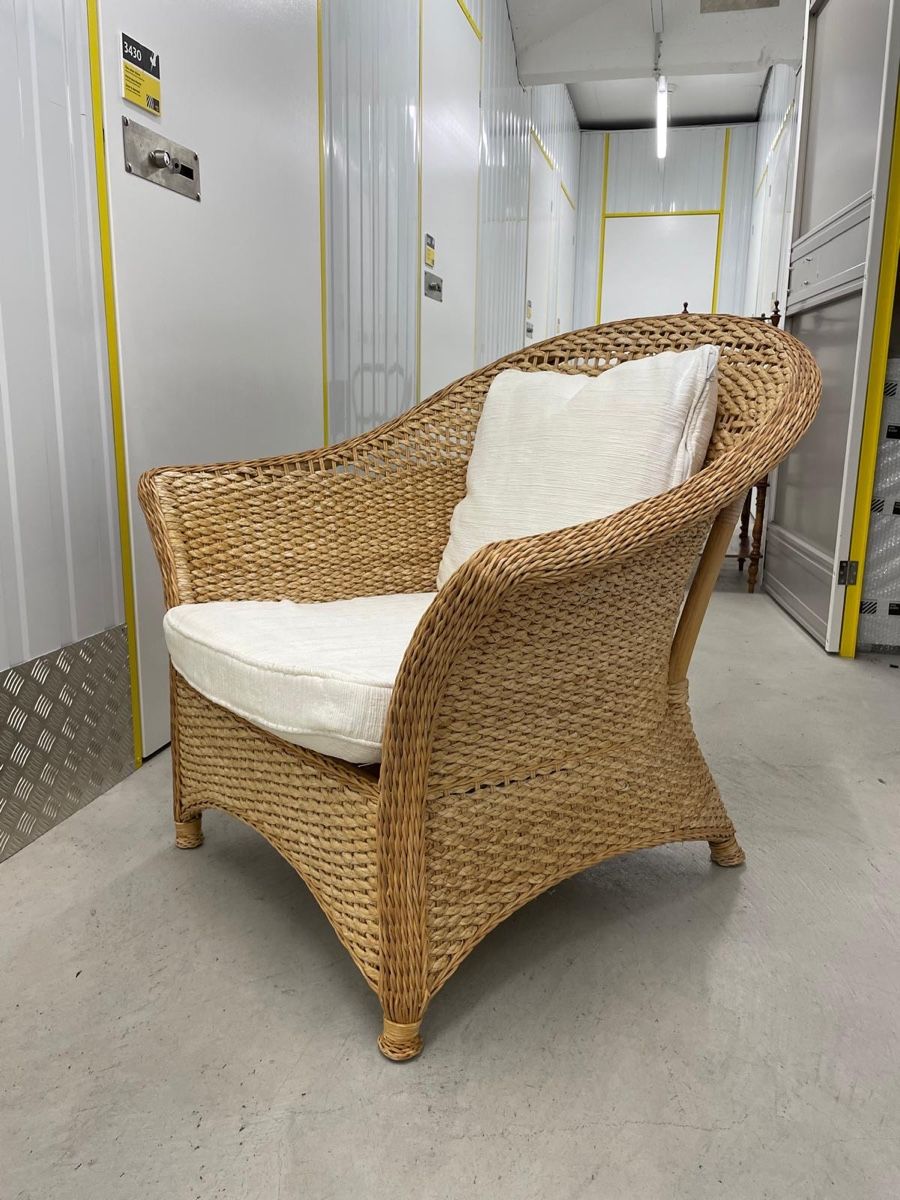 Fauteuils: Korbsessel mit Sitzkissen  – D'occasion à Muri b. Bern par sab_2gz7 2