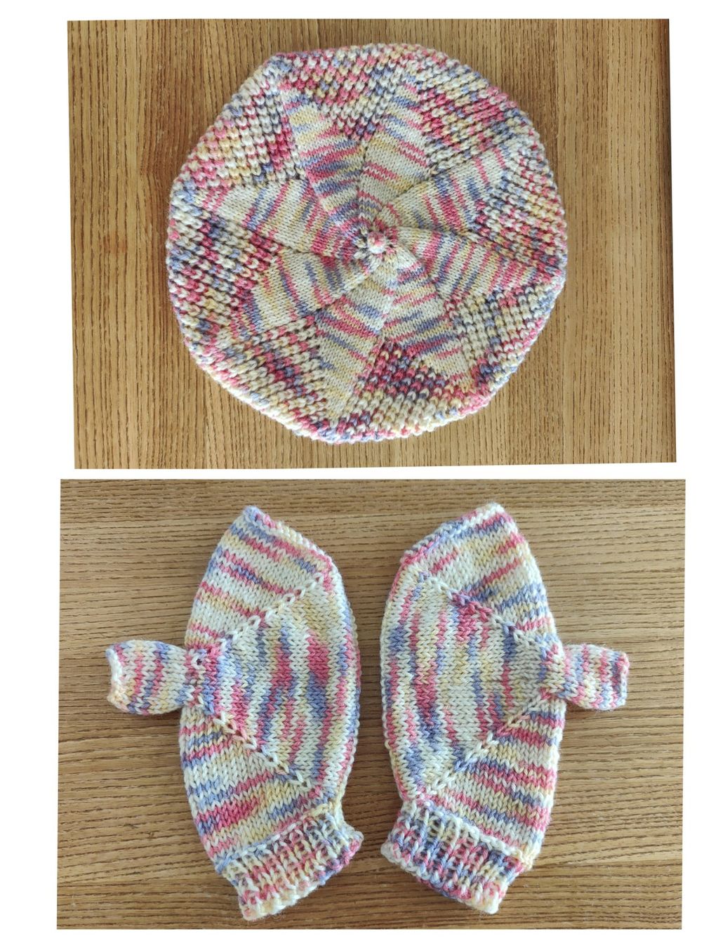 Copricapi, berretti & cappellini: Béret, Einzelstück, handgestrickt – Nuovo e nell'imballaggio originale da Rümlang venduto da 21f 4