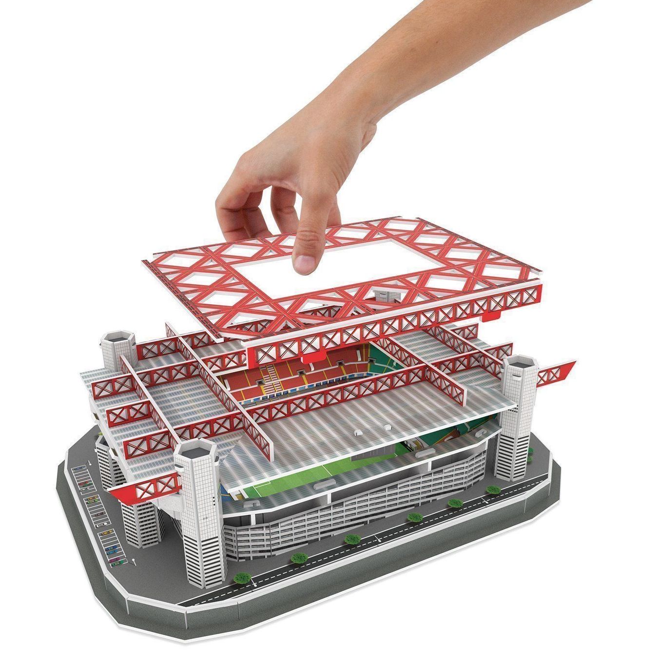 Puzzle: Milan & Inter San Siro Stadion 3D Puzzle – Nuovo e nell'imballaggio originale da Wil SG venduto da Football-Legends 4