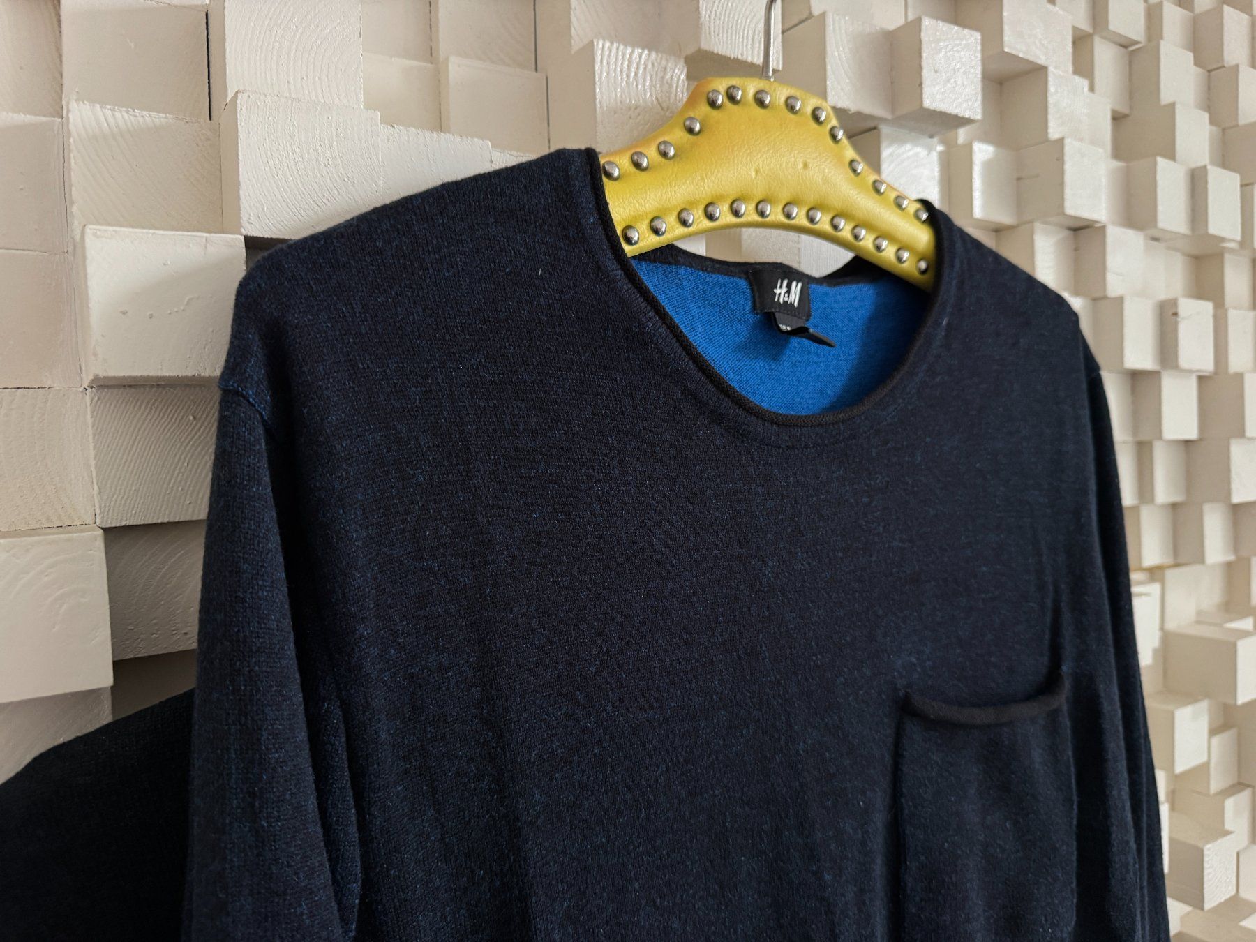 Pullover & Sweatshirts: coole dunkelblau blaue Feinstrickpullover Pullover gr M (L) – Gebraucht aus Zürich von Malco0 4