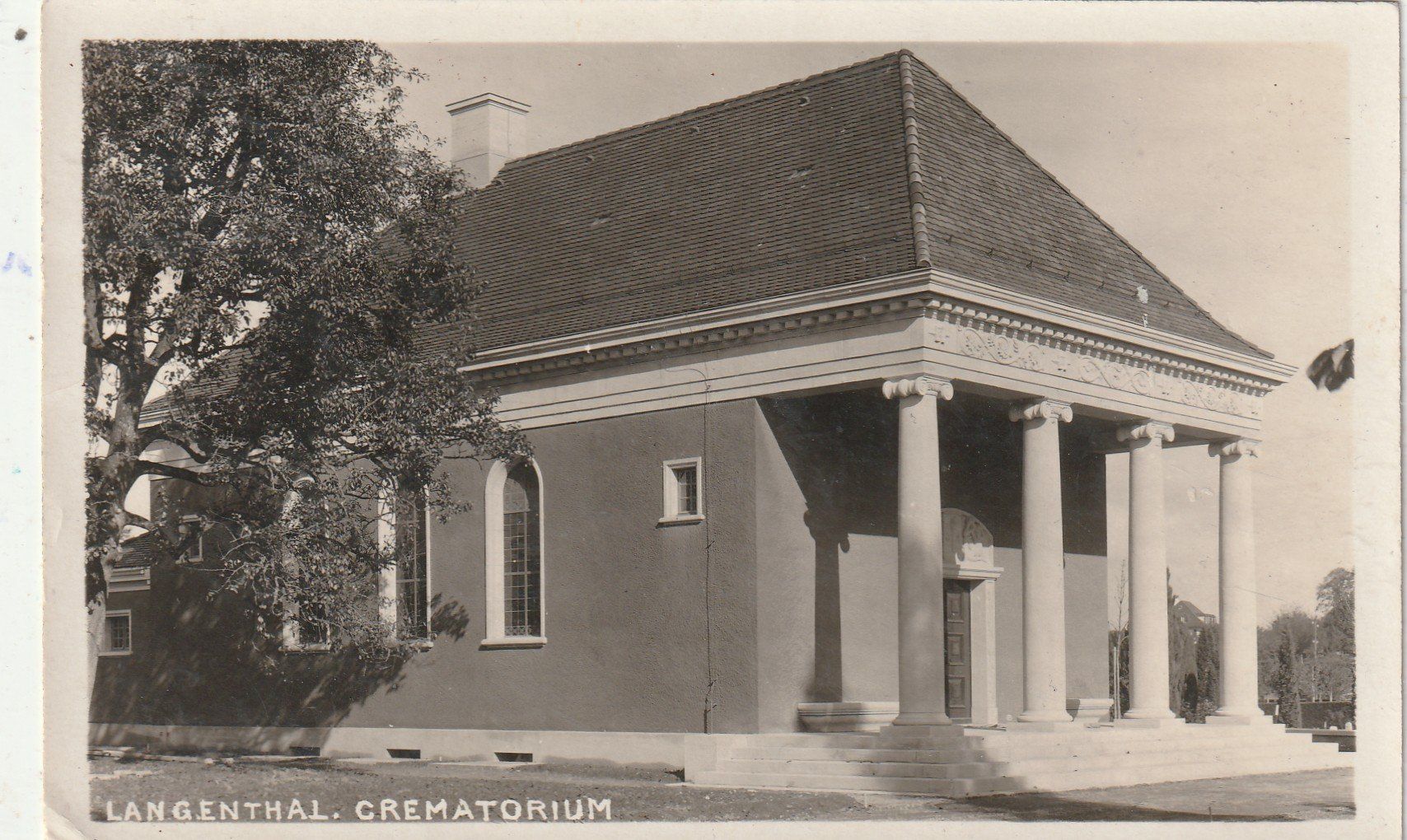 Cartes postales: Langental Crematorium – D'occasion à Lumbrein par made02