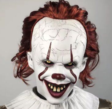 Maschere: Pennywise Maske – Nuovo e nell'imballaggio originale da Hohentannen venduto da TeamMagma